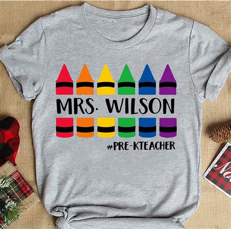 crayon teacher shirt|cray on teacher shirts.